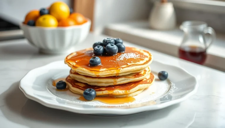 Best Low Carb Pancakes (3 Ingredients)